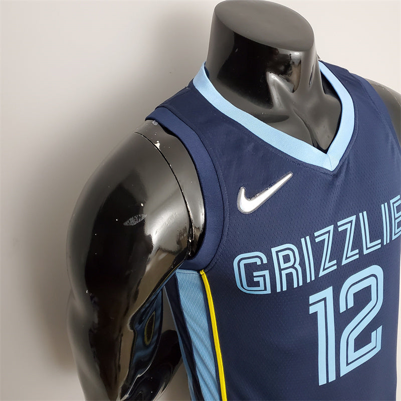 Camisa Memphis Grizzlies NBA - Nike Navy Blue - Morant 12