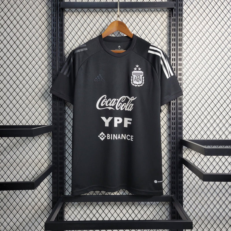 Camisa Argentina Training Black - Masculina