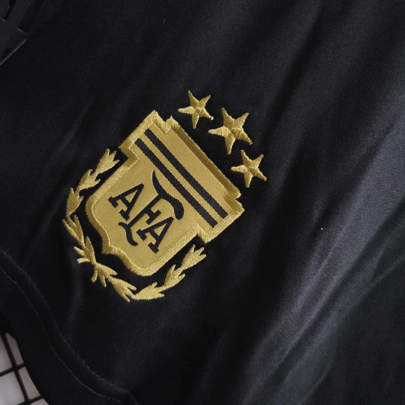 Shorts Argentina Black 24/25 - Masculino