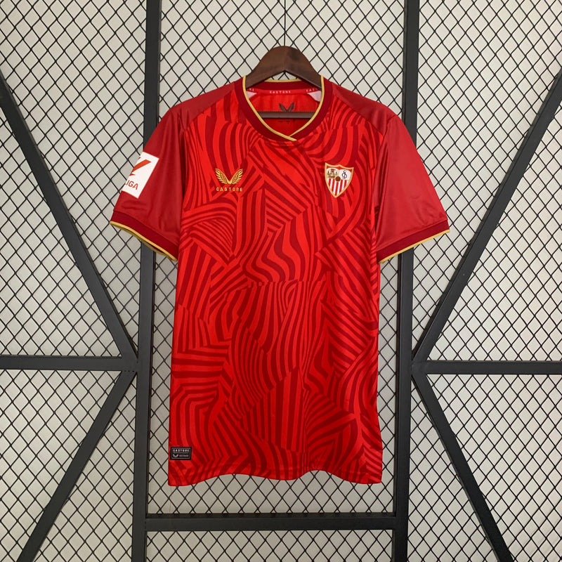 Camisa Sevilla Away 23/24 - VersãoTorcedor Masculina