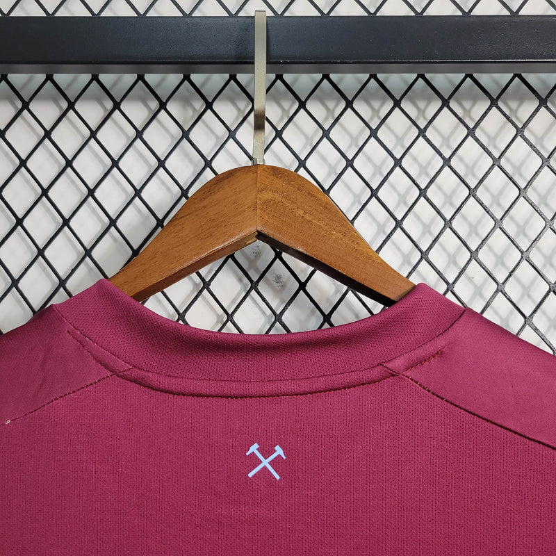 Camisa West Ham Home 23/24 - Versão Torcedor Masculino