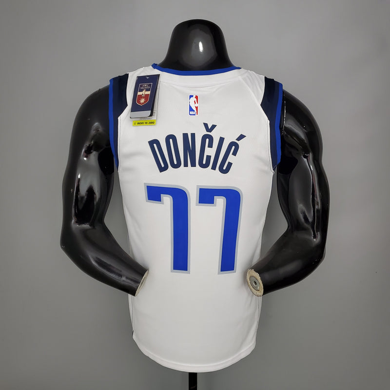 Camisa Dallas Maverick NBA - Nike White - Doncic 77