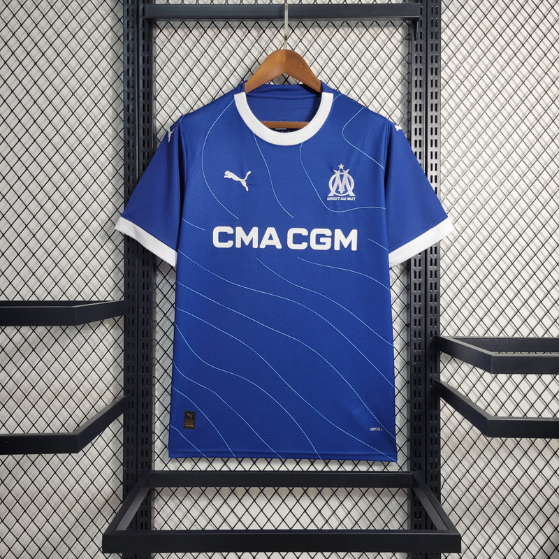 Camisa Olympique de Marseille Away 23/24 - Versão Torcedor Masculina