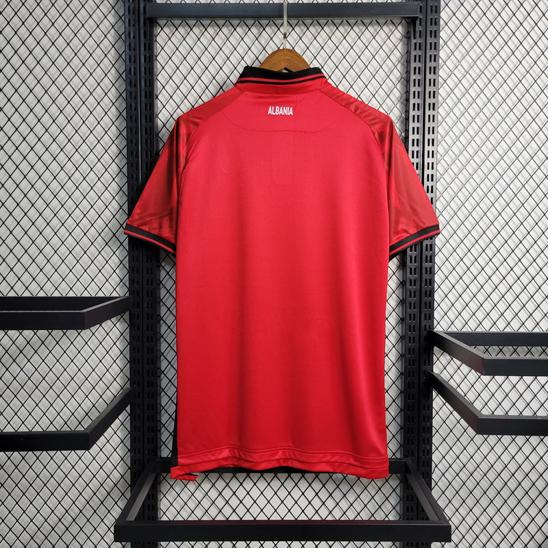 Camisa Albânia Euro Home 24/25 - Versão Torcedor Masculina