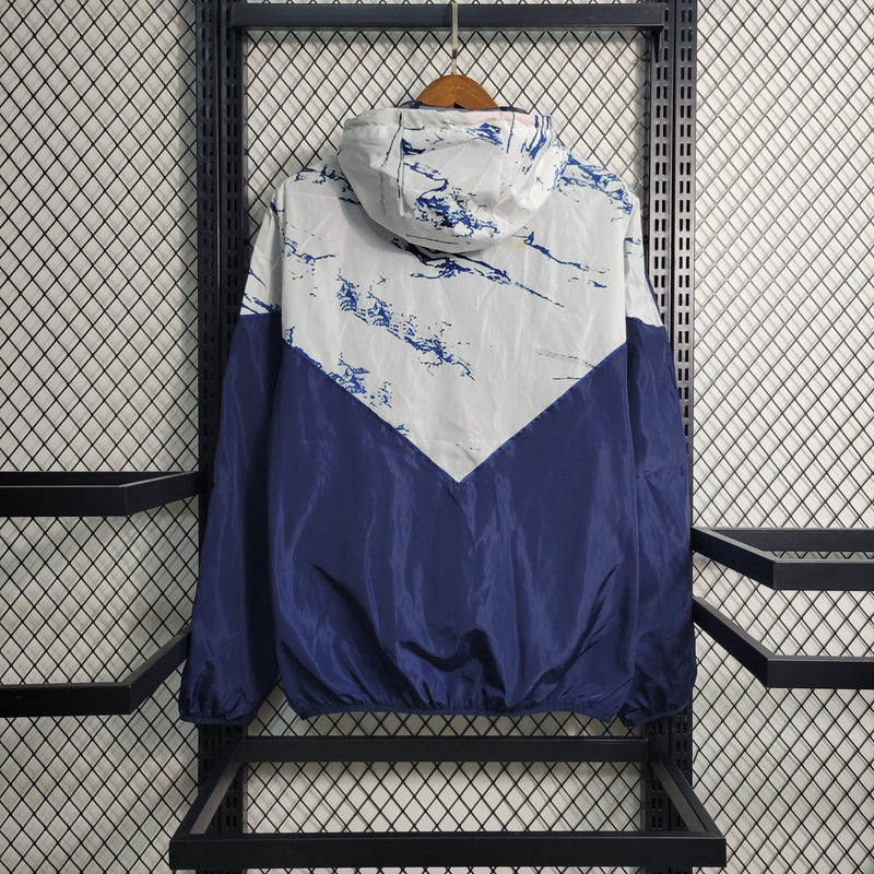 jaqueta corta-vento-itália-branca e azul-adidas-neymar-messi-cr7-futebol