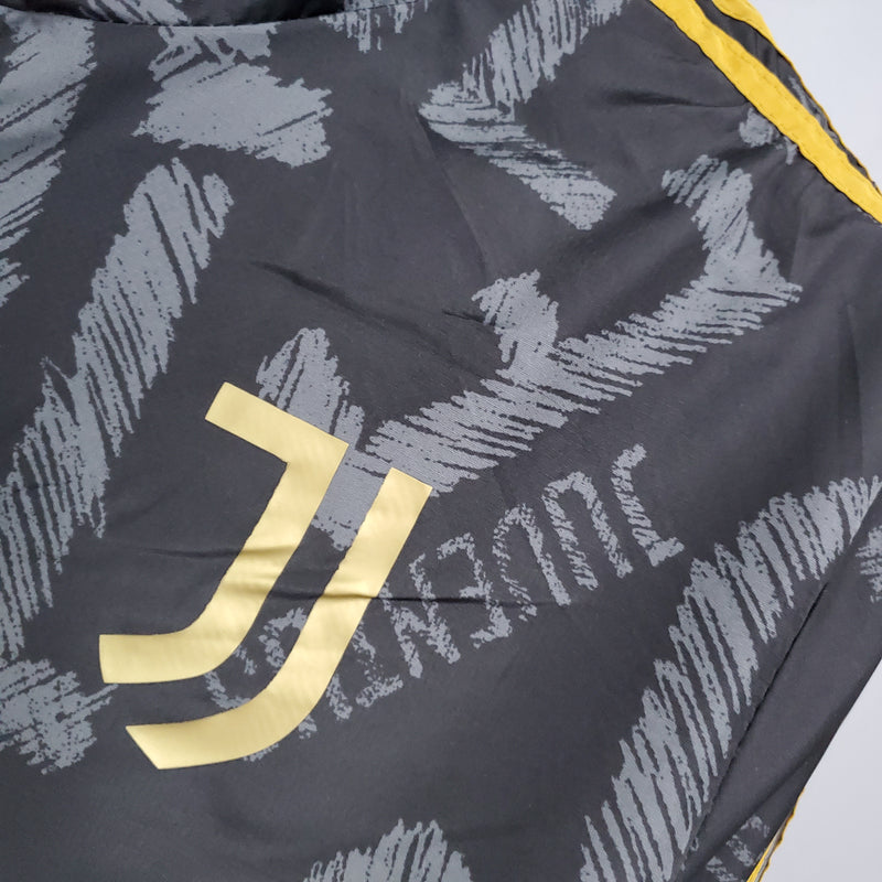 jaqueta corta-vento-juventus-cinza-adidas-neymar-messi-cr7-futebol