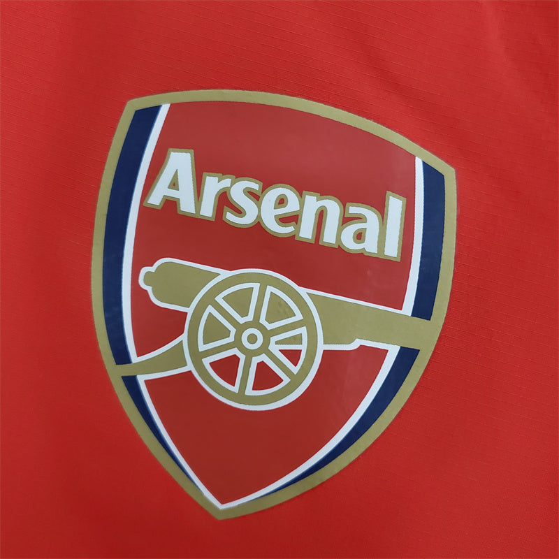 jaqueta corta vento-arsenal-vermelha-adidas-neymar-messi-cr7-futebol