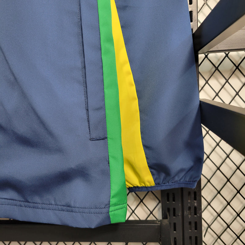 jaqueta corta vento-brasil-azul-nike-neymar-messi-cr7-futebol 