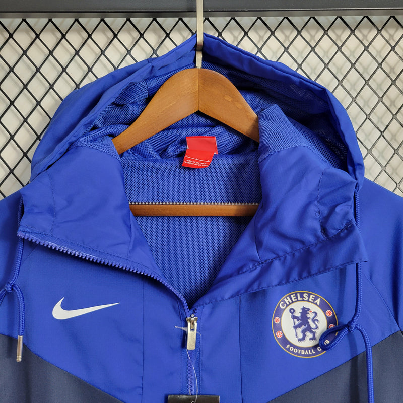 jaqueta corta vento-chelsea-azul-nike-neymar-messi-cr7-futebol