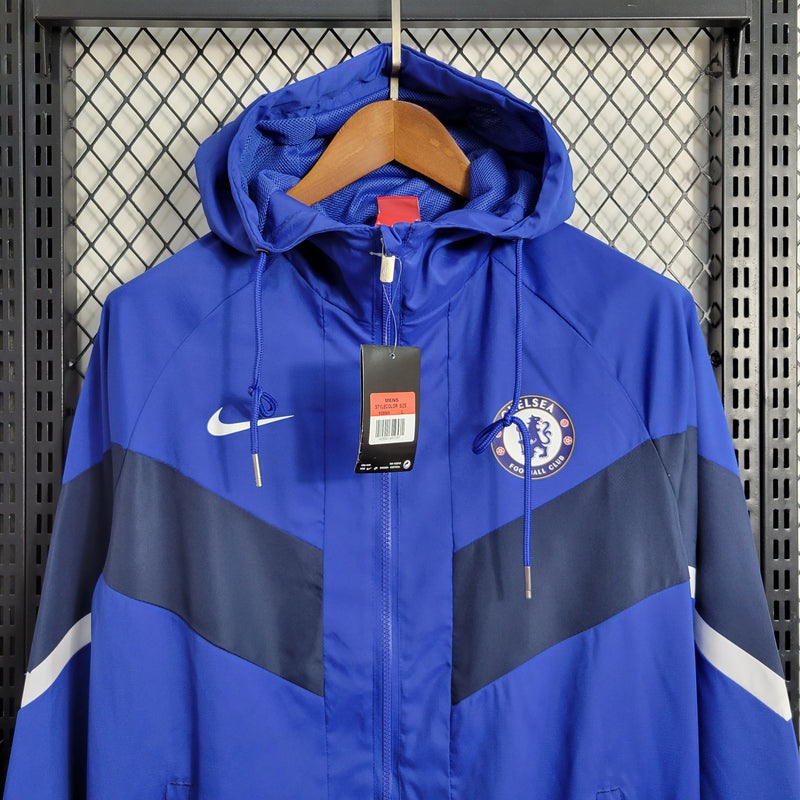 jaqueta corta vento-chelsea-azul-nike-neymar-messi-cr7-futebol
