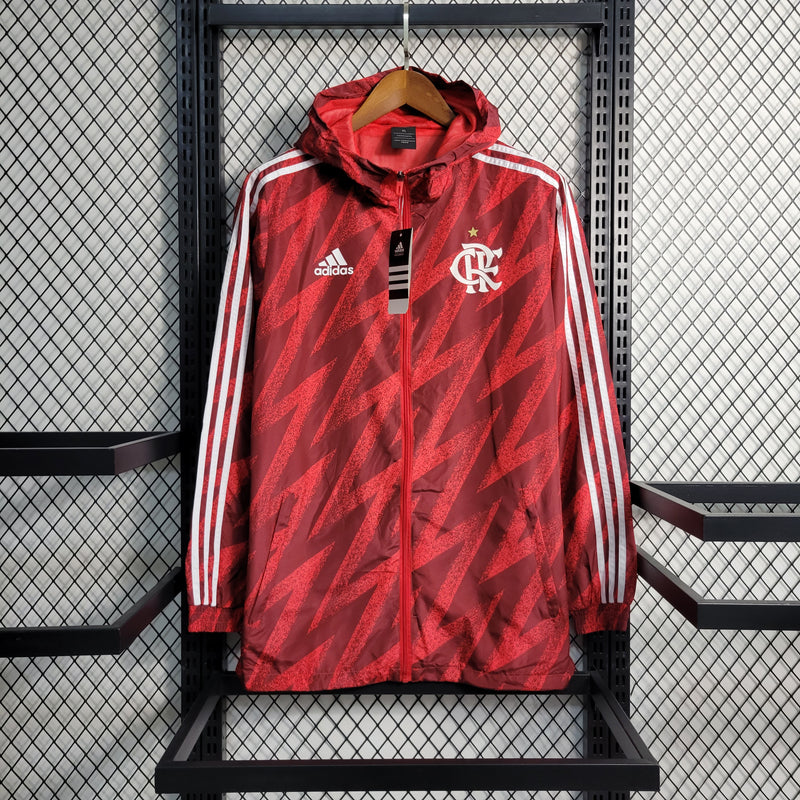 jaqueta corta vento-flamengo-vermelha-adidas-neymar-messi-cr7-futebol 