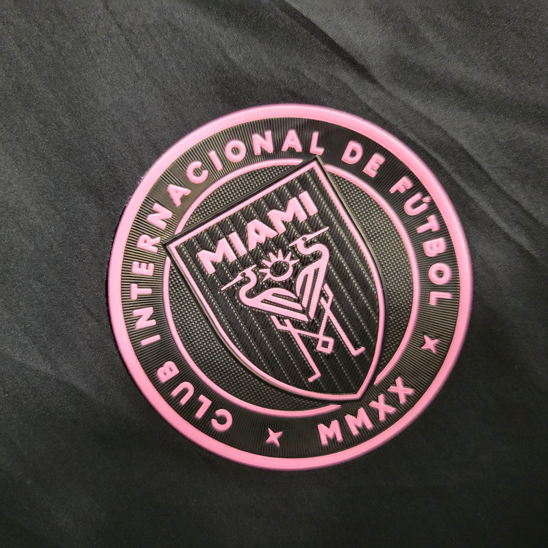 jaqueta corta vento-inter miami-cinza-adidas-neymar-messi-cr7-futebol 