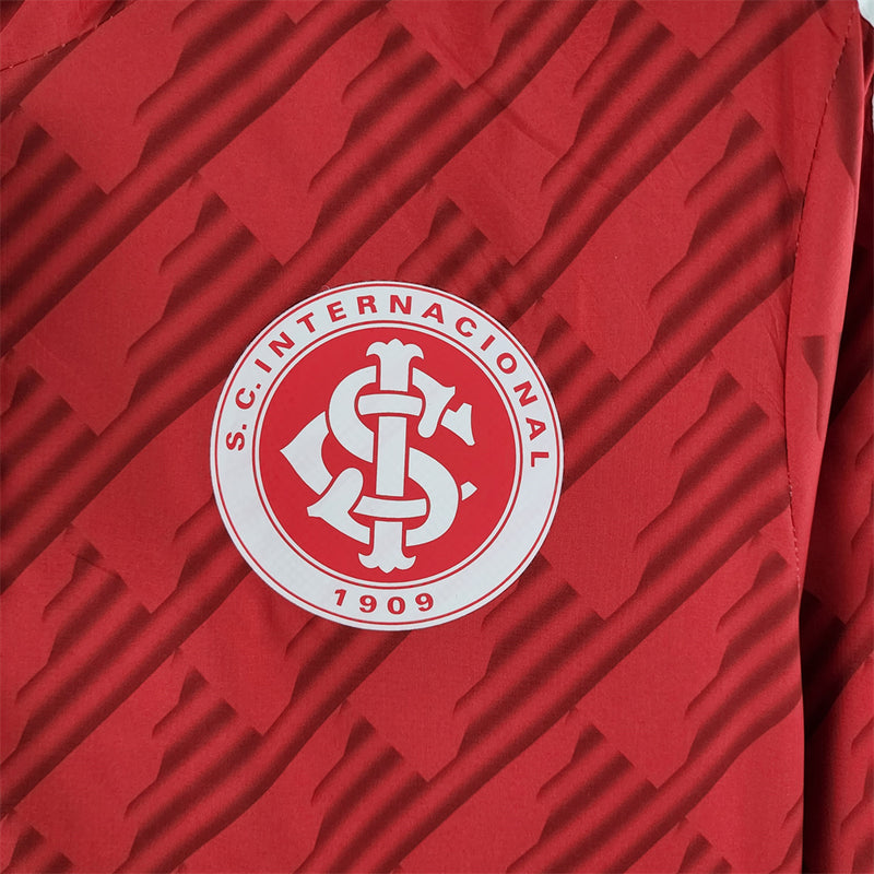 jaqueta corta vento-internacional-vermelha-adidas-neymar-messi-cr7-futebol