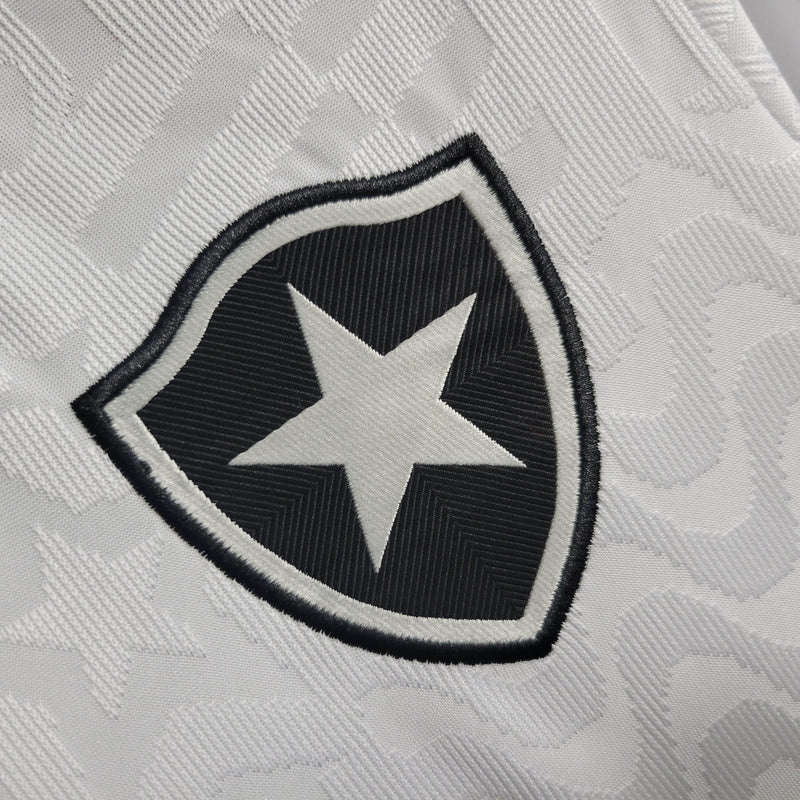 kit intantil-botafogo-home-i-1-branca-reebok-23-24-neymar-messi-cr7-futebol
