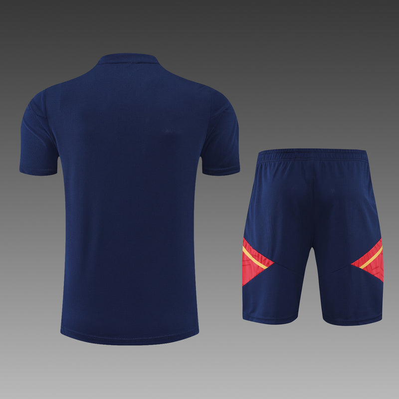 kit treino-ajax-azul-adidas-22-23-neymar-messi-cr7-futebol 