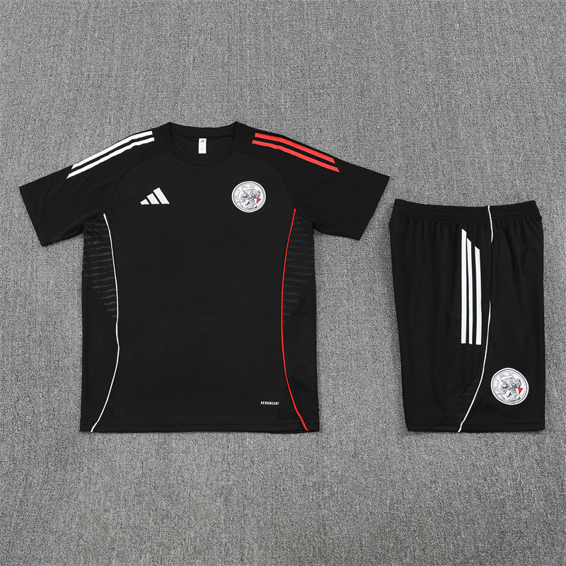 kit treino-ajax-preto-adidas-25-26-neymar-messi-cr7-futebol