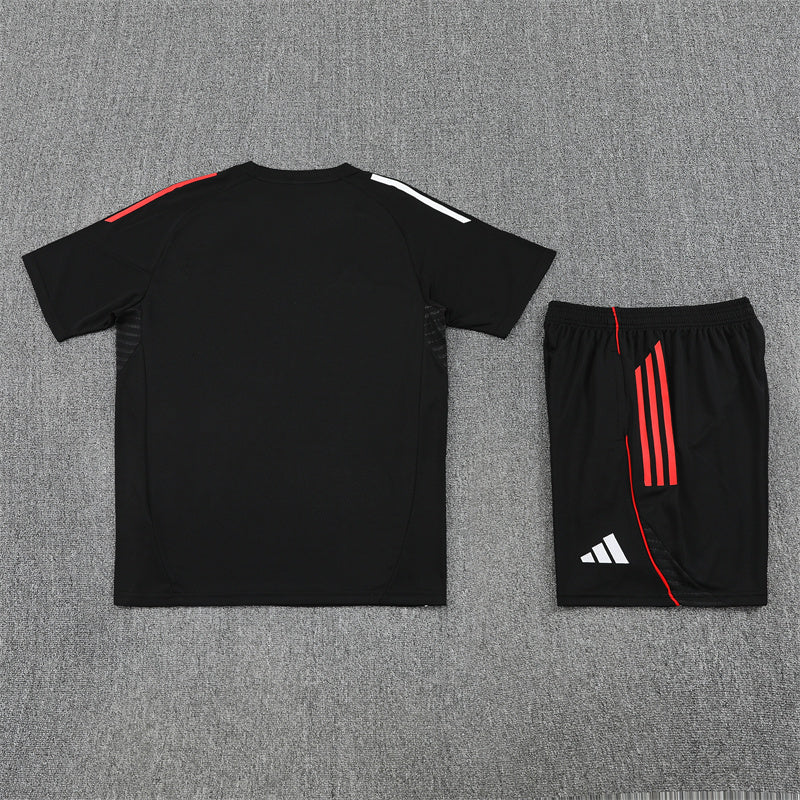 kit treino-ajax-preto-adidas-25-26-neymar-messi-cr7-futebol