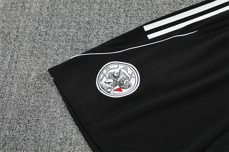 kit treino-ajax-preto-adidas-25-26-neymar-messi-cr7-futebol