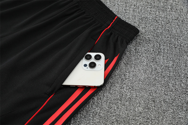 kit treino-ajax-preto-adidas-25-26-neymar-messi-cr7-futebol