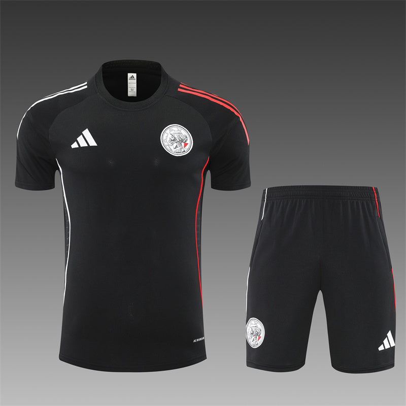 kit treino-ajax-preto-adidas-25-26-neymar-messi-cr7-futebol