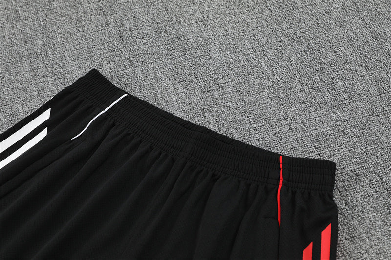kit treino-ajax-preto-adidas-25-26-neymar-messi-cr7-futebol