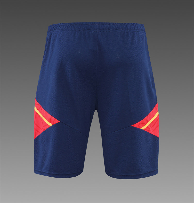 kit treino-ajax-vermelho e azul-adidas-23-24-neymar-messi-cr7-futebol