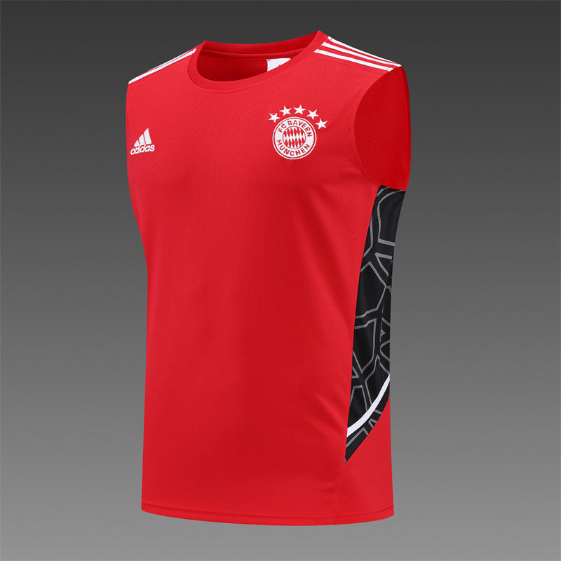kit treino-bayern de munique-vermelho e preto-adidas-neymar-messi-cr7-futebol