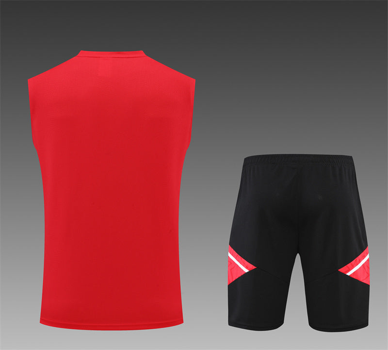 kit treino-bayern de munique-vermelho e preto-adidas-neymar-messi-cr7-futebol