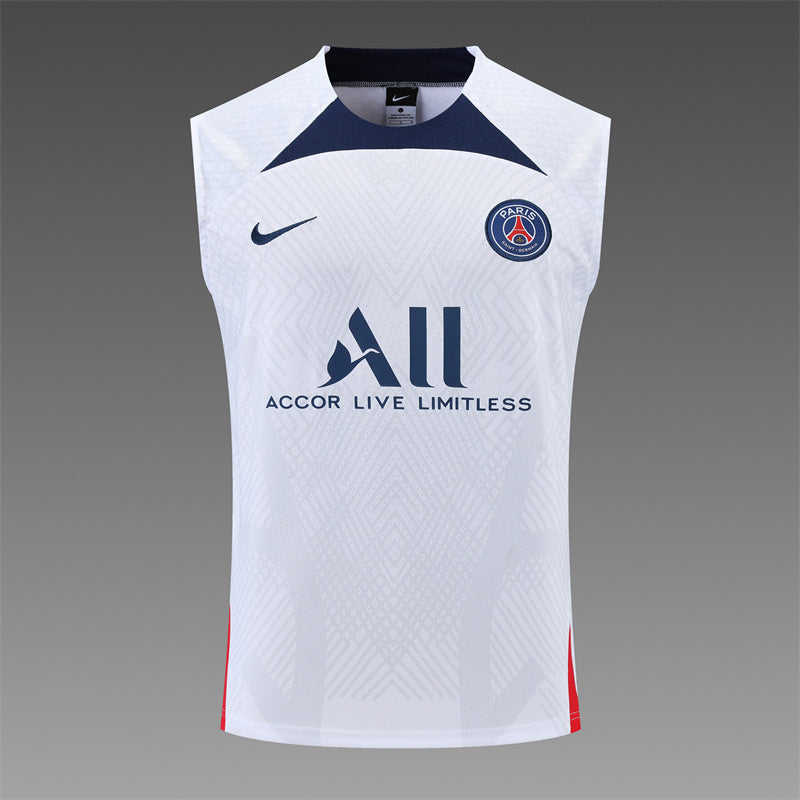 kit treino-psg-branco e azul-all-nike-23-24-neymar-messi-cr7-futebol