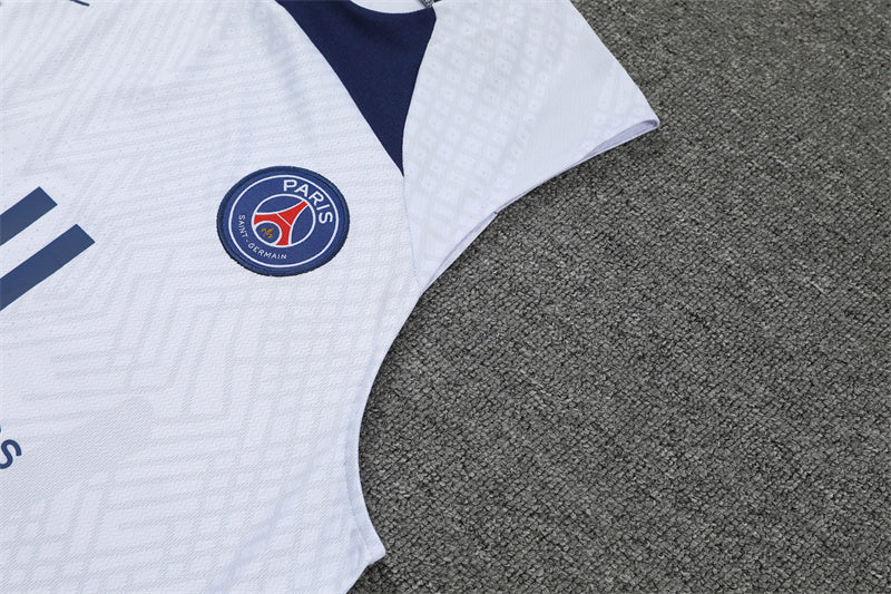 kit treino-psg-branco e azul-all-nike-23-24-neymar-messi-cr7-futebol