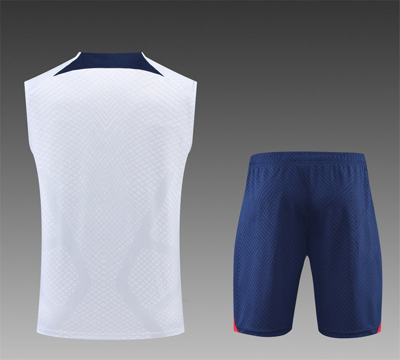 kit treino-psg-branco e azul-all-nike-23-24-neymar-messi-cr7-futebol