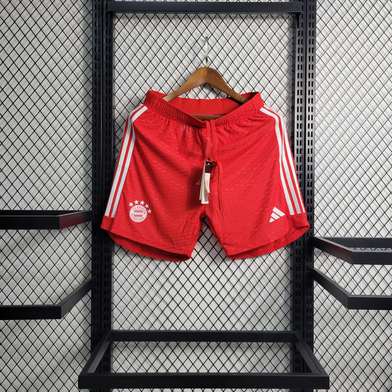 shorts-bayern de munique-home-i-1-vermelho-adidas-23-24-neymar-messi-cr7-futebol