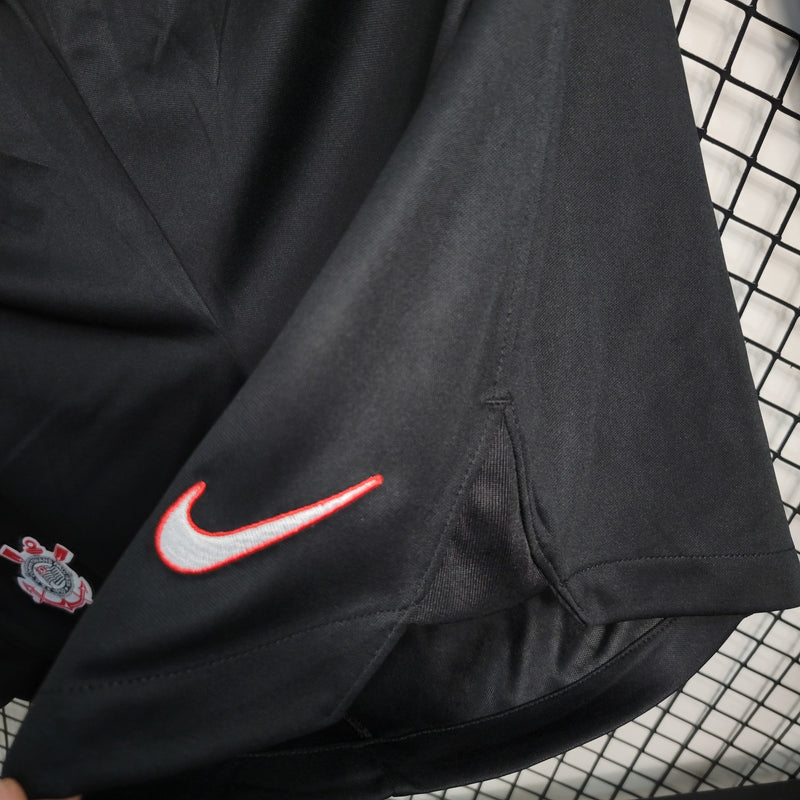 shorts-corinthians-home-i-1-preto-nike-23-24-neymar-messi-cr7-futebol