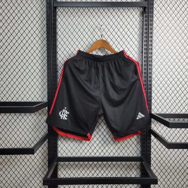 shorts-flamengo-away-ii-2-pretoa-adidas-24-25-neymar-messi-cr7-futebol