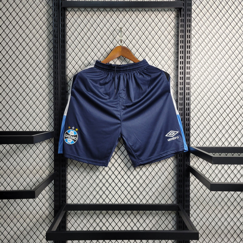 shorts-grêmio-azul-umbro-23-24-neymar-messi-cr7-futebol